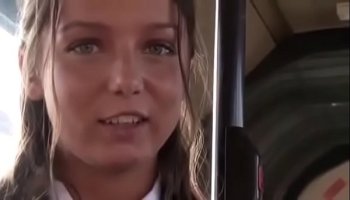 girl stripped naked and in public bus
