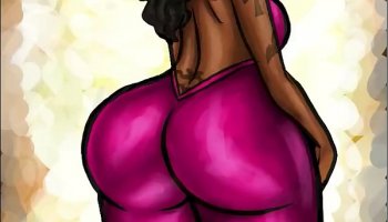thick booty cherokee d ass illustration