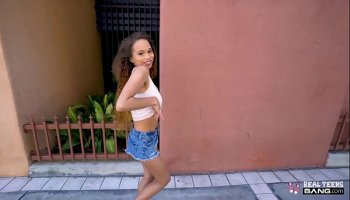 real teens beautiful ebony teen cecilia lion gets fucked
